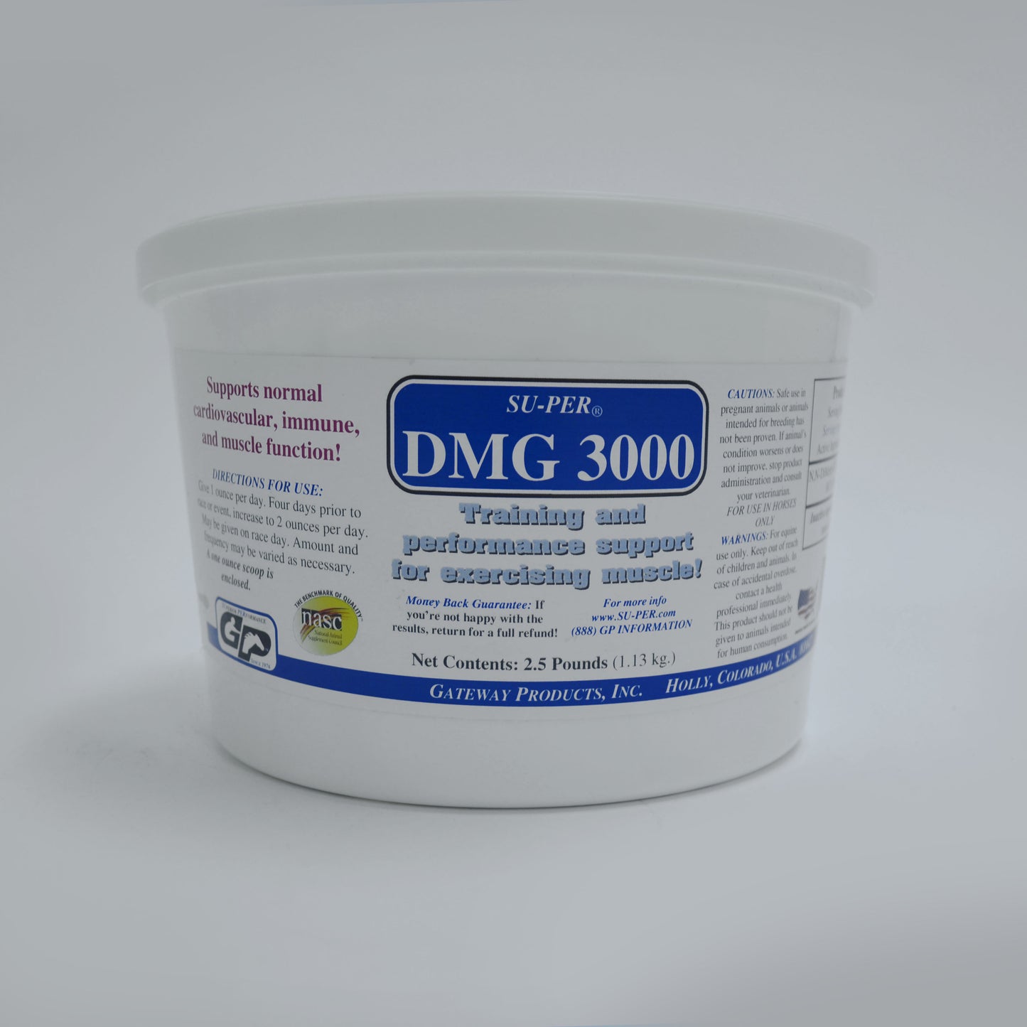 SU-PER DMG 3000-2.5 lbs.