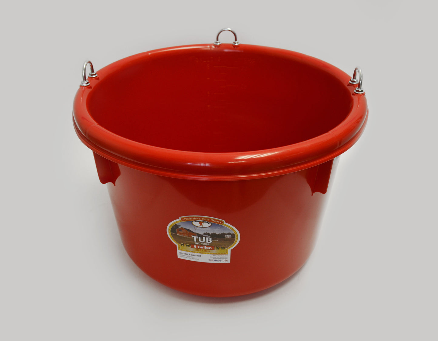 Feed Tub-Red : 8 gal 16655321