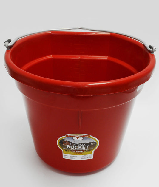 Water Bucket-Red : 20 qt 11368363