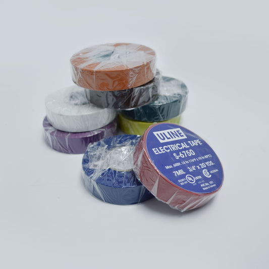 Vinyl Tape-Various : 66' long uline