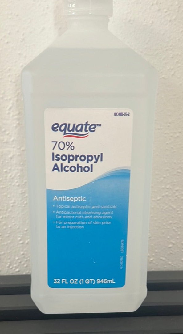 Alcohol 70% Isopropyl -1Qt 32 FL OZ Walmart