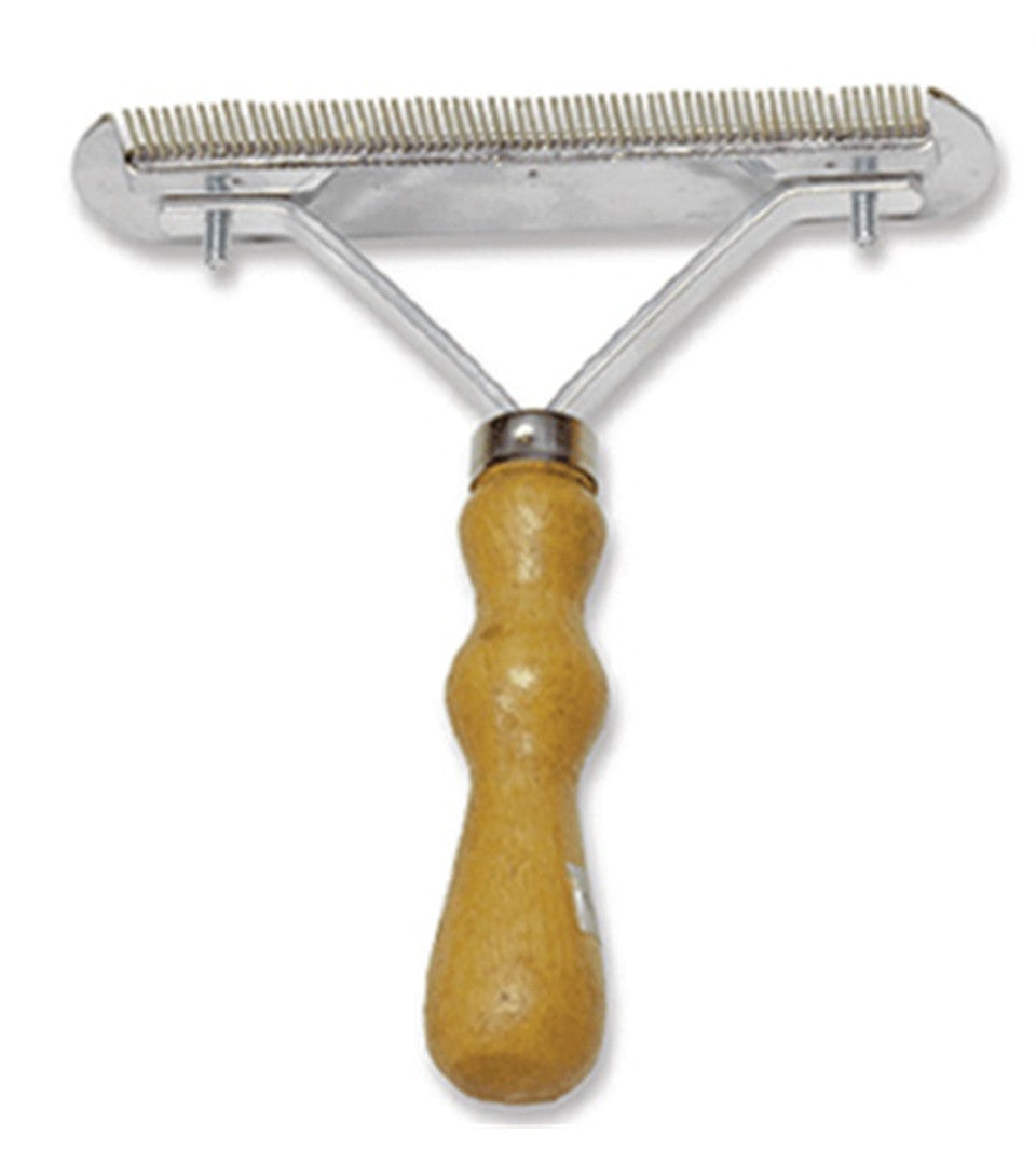 Scotch Curling Comb-wood handle - 1506