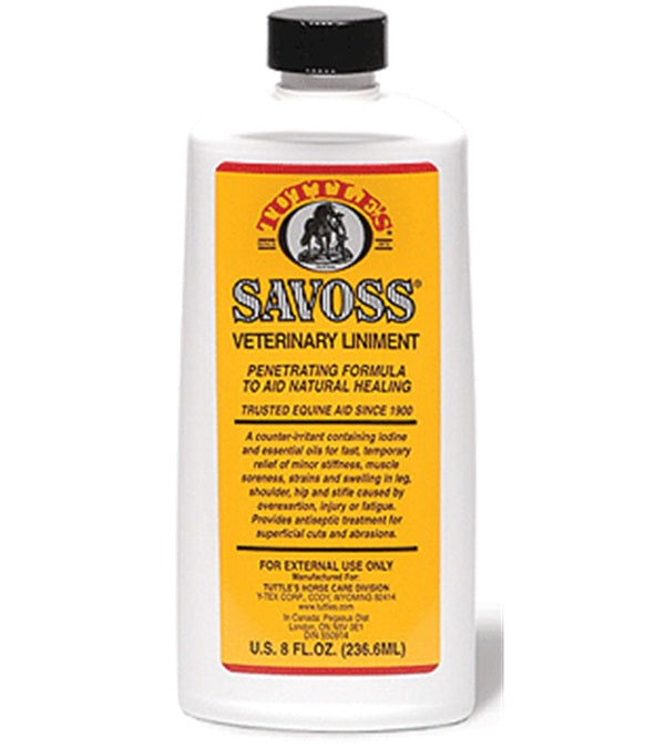 Tuttle's Savoss Liniment-8 oz
