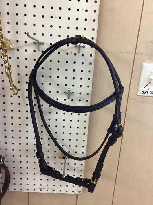 Leather Bridle Head Stall - TB701