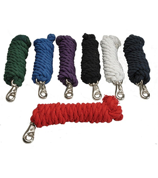 Cotton Lead Rope-1289 : W/Bull Snap - 10186 jk