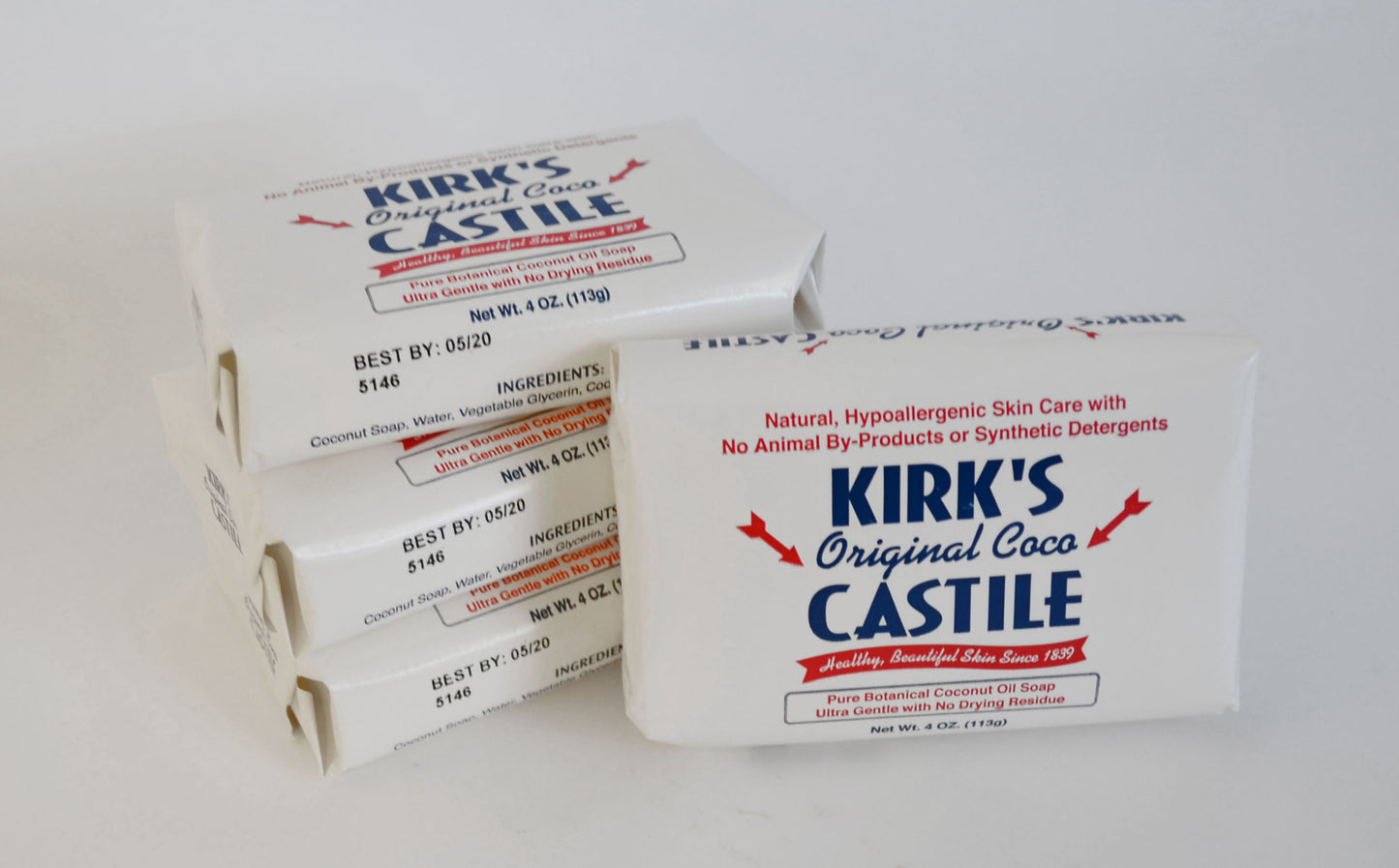 Kirks Castile Bar Soap - 334 - 4oz