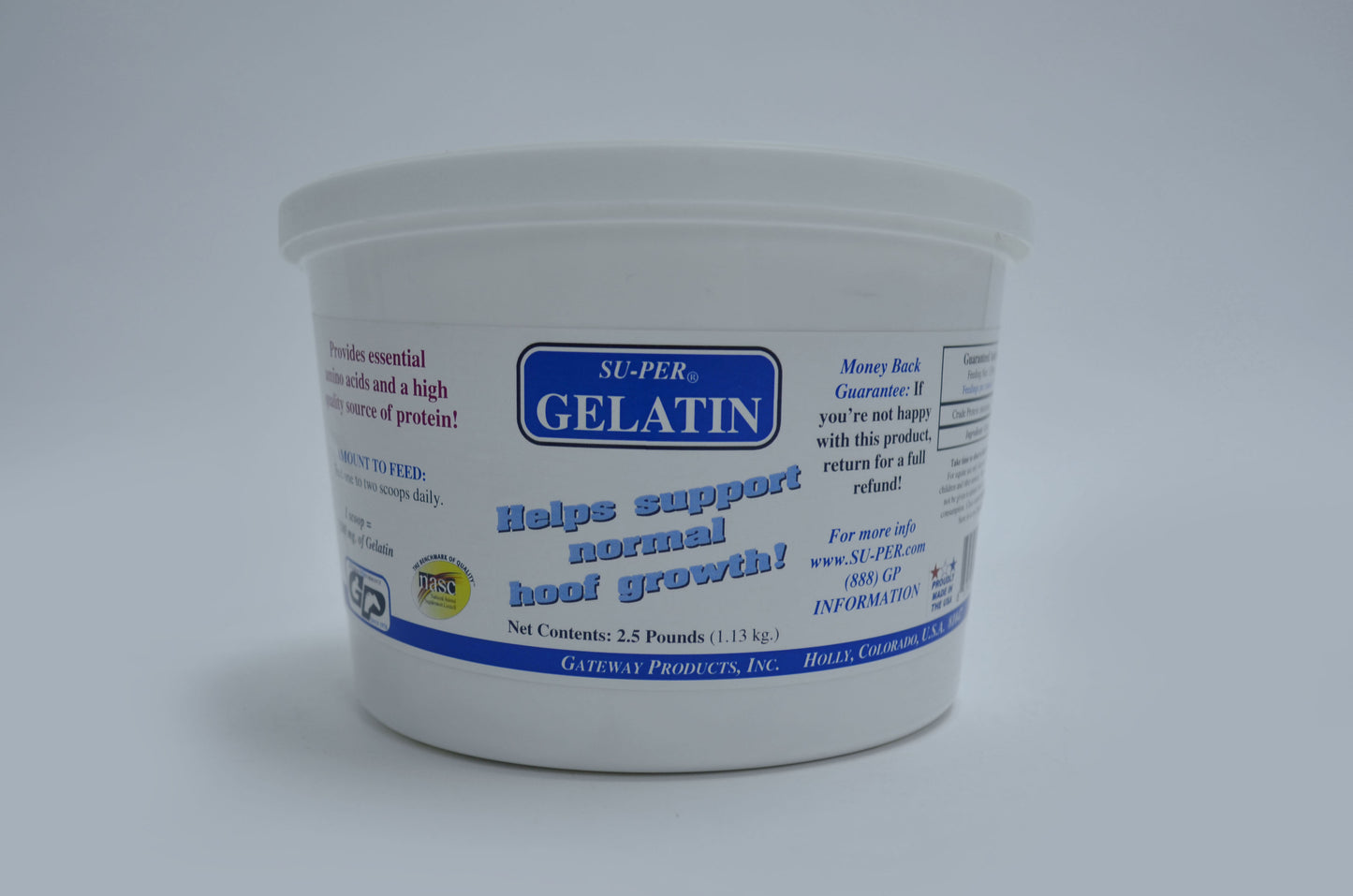 Gelatin-Super : 2.5 Lb