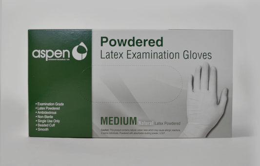 Latex Gloves-Med
