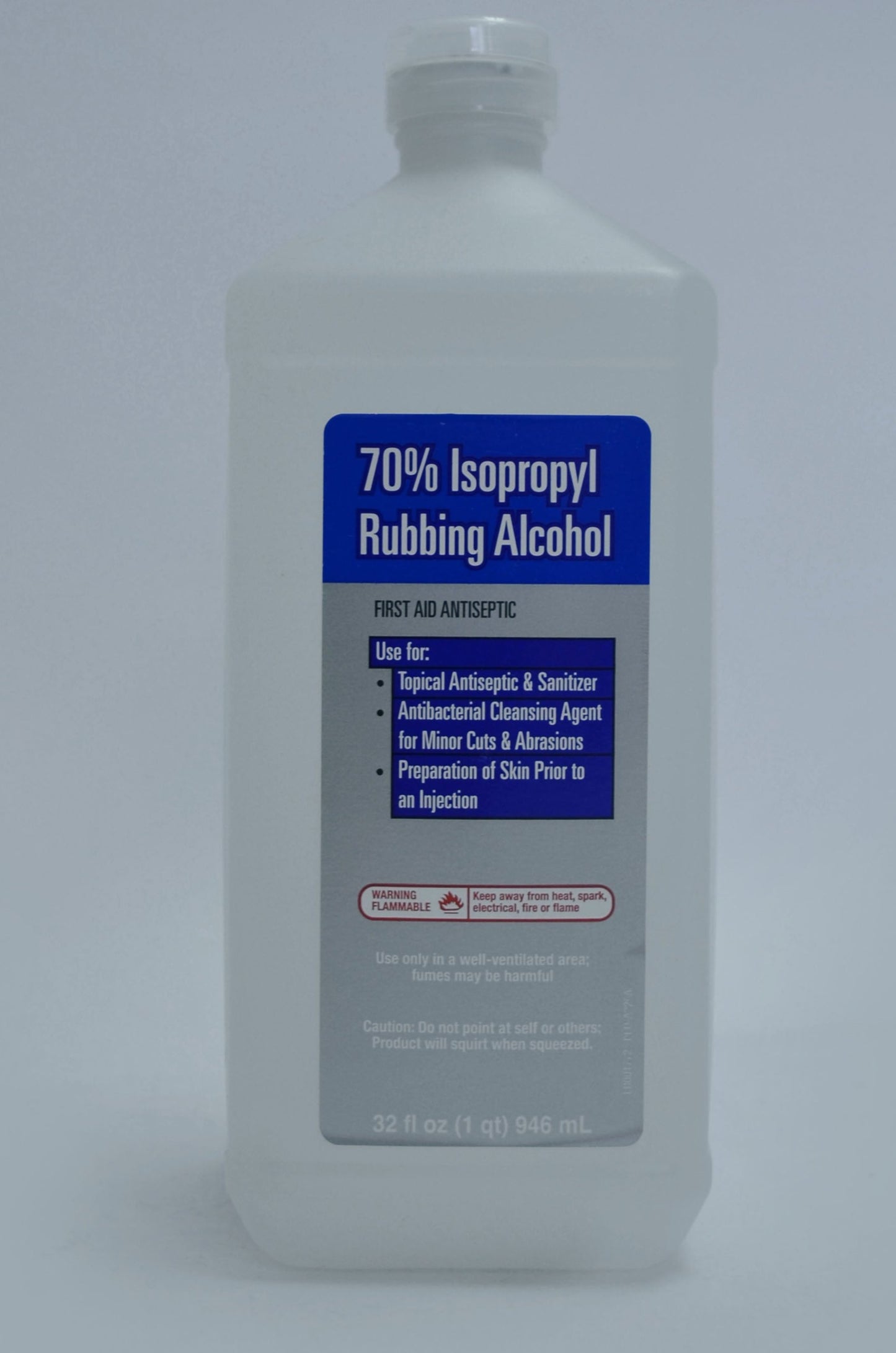 Alcohol Isopropyl 70%: 1Qt