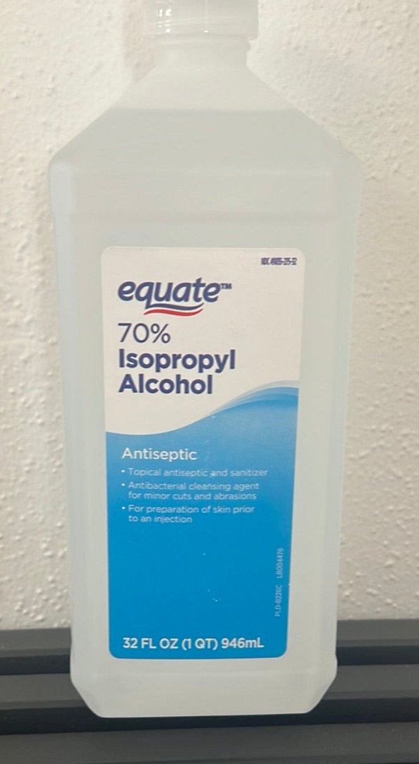 Alcohol 70% Isopropyl -1Qt Walmart