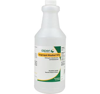 Alcohol 70% Isopropyl - 1 Qt 32 Oz Aspen