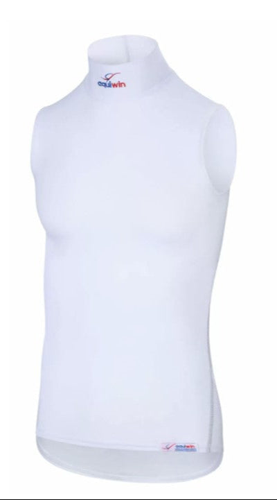 Mock Turtle Neck Shirt-Sleeveless: Small / Medium