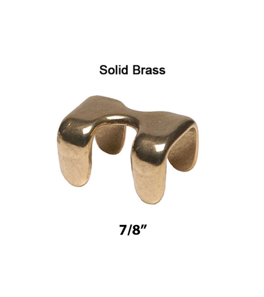Rope Clamp 5/8"- 7/8" (Solid Brass)
