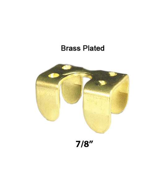 Rope Clamp 5/8"- 7/8" (Brass Plated)
